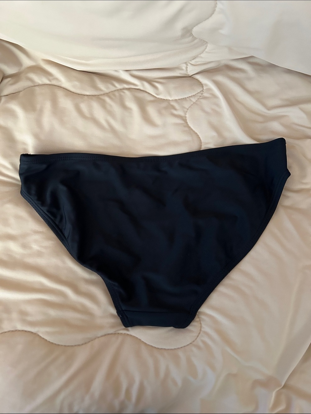 No Boundaries Black Bikini Bottom with Triple-Strap Sides - Picture 5 of 5